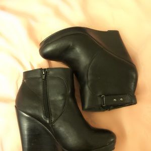 Wedge Booties